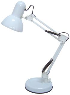 SAMSON stolná lampa biela 1xE27/60W