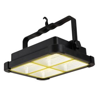 Solárne led svietidlo čierne na zavesenie, na státie alebo na magnet LED 30W/3,2V/4000K IP44