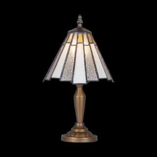 TIFFANY vitrážna stolná lampa 1xE14/40W č.219