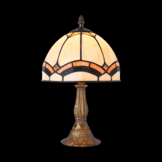 TIFFANY vitrážna stolná lampa 1xE14/40W č.230, výška: 33,5cm