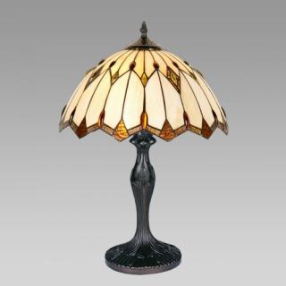 TIFFANY vitrážna stolná lampa veľká 1xE27/60W č.82