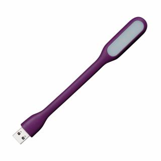 USB lampička fialová 1,2W/5V