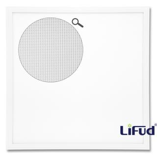 ZEUS UGR LED panel 45W/4000K do rastrových podhľadov, rozmer: 59,5x59,5cm, biely rám
