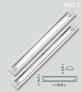 Žiarivkové stropné svietidlo PILO 2x36W/EVG, IP20 (DOPREDAJ -)
