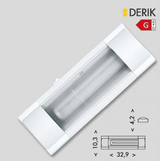 Žiarivkové svietidlo DERIK pod kuchynskú linku biele 11W/32,9cm