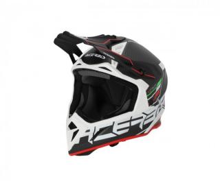 Acerbis Prilba STEEL CARBON H-22-06 - BLACK/RED