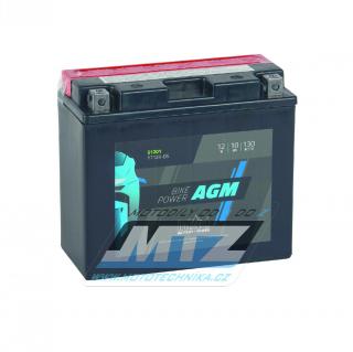 Batéria (akumulátor motocyklový) YT12B-BS (12V-10Ah)