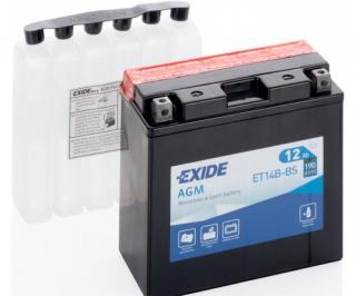 Batéria Exide ET14B-BS (145x70x150 mm) Exide