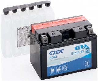 Batéria Exide ETZ14-BS (110x87x150 mm)