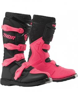 Čižmy Thor blitz XP S9W black/pink dámske