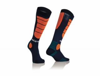 Detske ponožky Acerbis Impact Kid - oranžové / modré