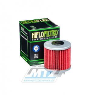 Filter olejový HF118 (HifloFiltro) - Honda CB50R + TRX125A + ATC125M + Pitbike SSR150 + SSR160 + Daytona 150 + Daytona 190 + Lifan YX150 + YX160 + Takagawa  Kita