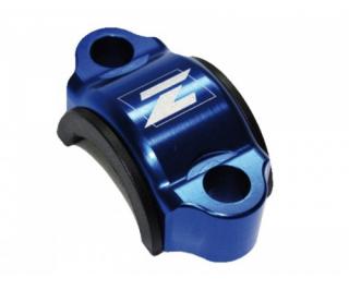 Frézovaná CNC svorka objímky brzdy modrá ZAP TECHNIX