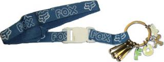 Kľúčenka / Prívesok na kľúče Fox Charming Lanyard Blueberry (modrý)