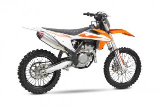 Komplet výfuk RS4 - Steel KTM/HUSQ + GAS 250/350 SX-F/FC + Gas Gas 2019 - 2023 RS-4 FS SS/AL/C