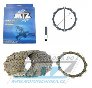 Lamely spojkové trecie (s obložením) MTZ 885-D3401-8 - Suzuki RM125 + RG500 GAMMA + TM 250Fi