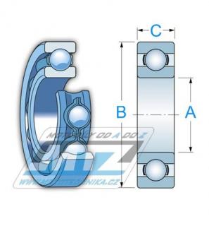 Ložisko 16004-C3 (rozmery: 20x42x8mm) KTM