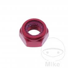 Matica Alu NUT M6 červená JMP (Matka M6X1.00 mm Alu červená)