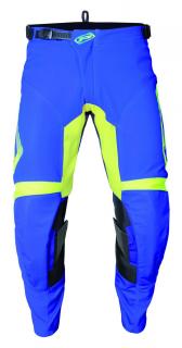 Nohavice jazdecké Progrip 6015 - modro-fluo-žlté