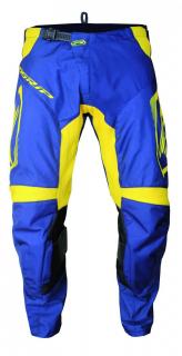 Nohavice jazdecké Progrip 6015 - modro-NAVY-žlté