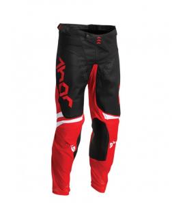 Nohavice Thor Pulse CUBE RED/WHITE veľkosť 32 (Dostupnosť do)