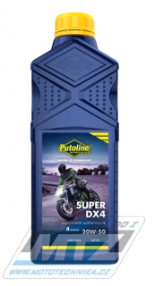 Olej motorový motocyklový Putoline Super DX4 20W / 50 (balení1L)