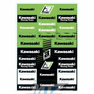 Polepy univerzálne Sponzor Logo - verzia Kawasaki 5076KA