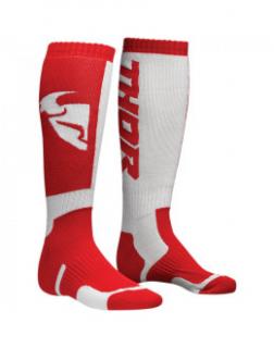 Ponožky Thor S8 MX red/white (Dodanie do vypredania zásob)
