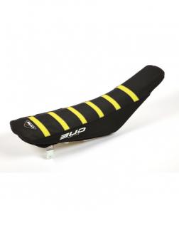 Poťah sedla BudRacing Suzuki RMZ 450 18-20,RMZ 250 19-20 black / yellow stripes ()