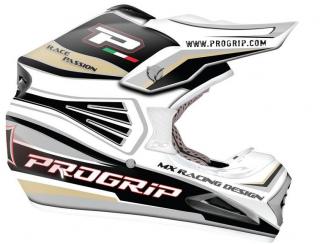 Prilba Progrip 3060 MX-Racing veľkosť xs