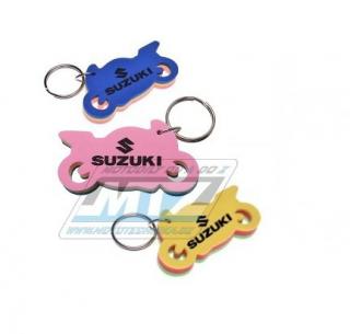 Prívesok na kľúče v tvare motocykla - Suzuki