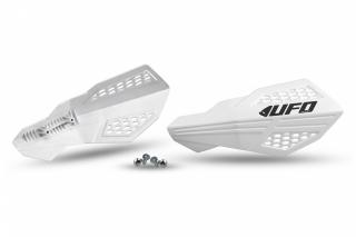 UFO Chrániče páčok Honda CRF 250,450R-RX 2021-2023 pre OEM úchyt biela
