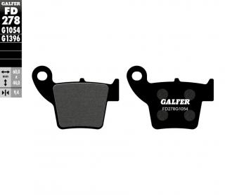 Zadné brzdové platničky GALFER SM (pár) pre HONDA CR250/125/CRF150/CRF450/CRF250
