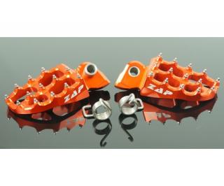 ZAP stupačky Yamaha/KTM/Husaberg/GasGas oranžové
