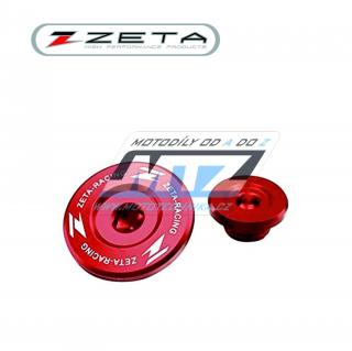 Zátky motora ZETA červené - Kawasaki KXF450 / 09-18 + KXF250 / 11-22 + KLX450R / 08-22 ZETA RACING