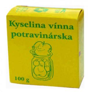 Kyselina vínna 100g