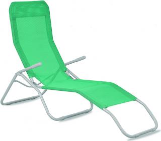 Aga Záhradné lehátko SIESTA Zelené
