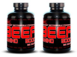 Amino BEEF 5000 BEST NUTRITION (250 tbl) 1+1 Zadarmo