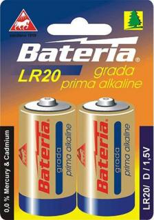 Baterie Grada Prima alkaline, D (bal. 2 ks) LR20 Helpmation