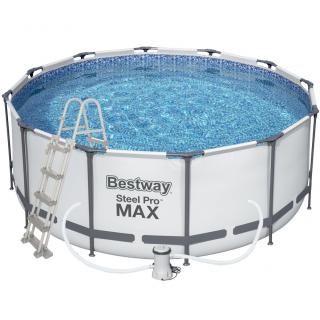 Bazén BESTWAY Steel Pro Max 366 x 122 cm Súprava 56420