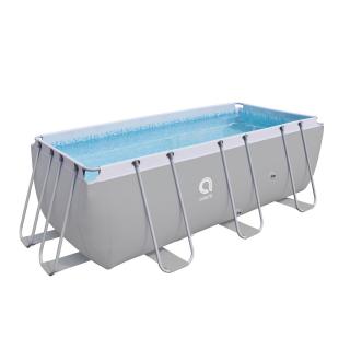 Bazén s pevnou stenou AVENLI Passau Grey 400 x 207 x 122 cm