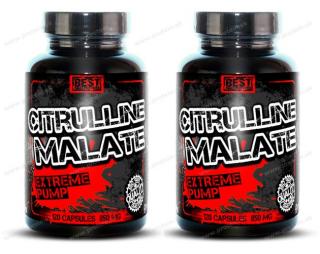 Citruline Malate (120 kps) - Best Nutrition 1 + 1 Zadarmo