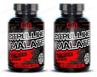 Citruline Malate (250 kps) - Best Nutrition 1 + 1 Zadarmo