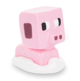 Cukrová figurka Minecraft prasátko