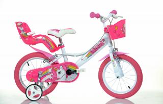 Dino bikes UNICORN 14  - detský bicykel