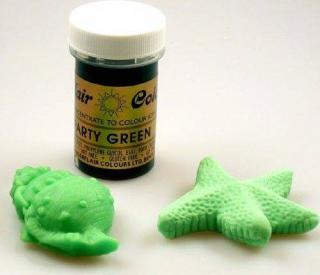 Gelová barva Sugarflair (25 g) Party Green