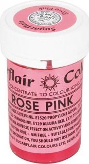 Gelová barva Sugarflair (25 g) Rose Pink