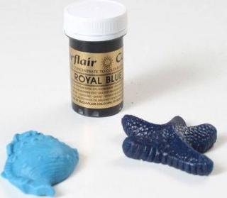 Gelová barva Sugarflair (25 g) Royal Blue
