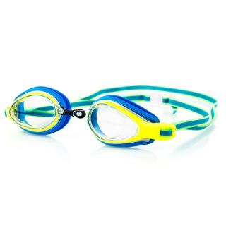 KOBRA Plavecké okuliare, modro-žlté SPOKEY