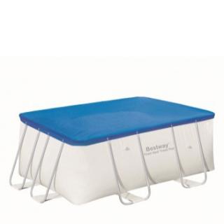 Krycia plachta na bazén s konštrukciou 396 x 185 cm BESTWAY 58232